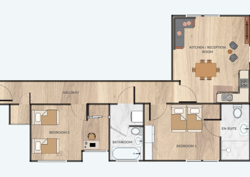 Modern Town Centre Apartment