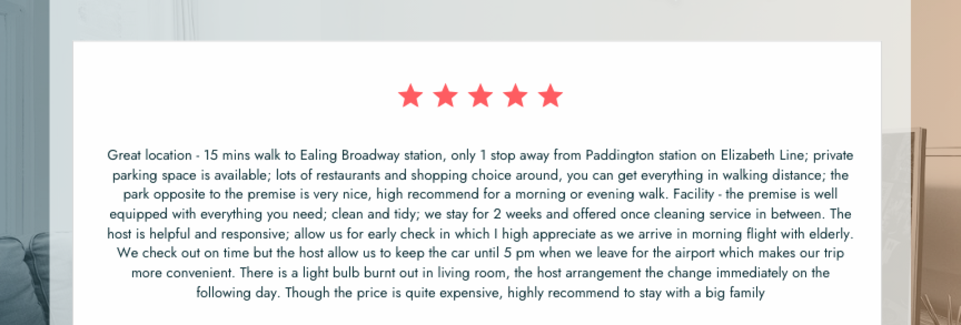 Ealing garden flat by Walpole Park